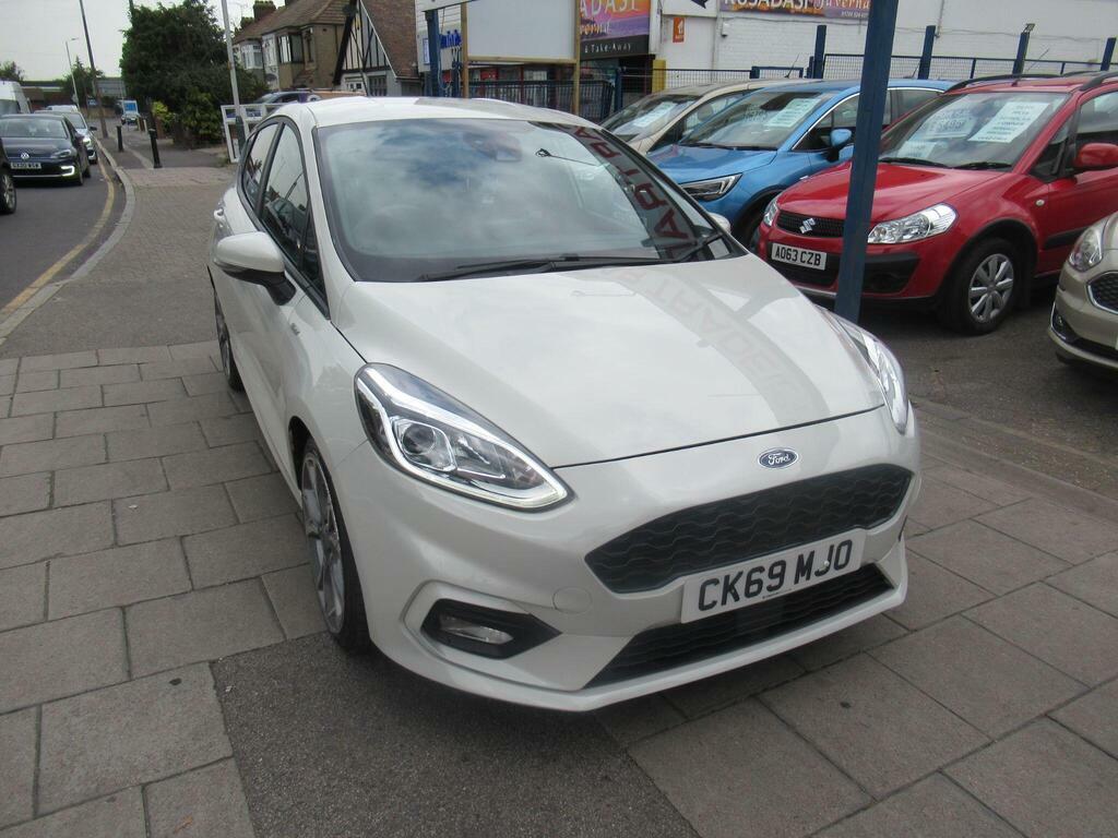 Ford Fiesta 1.0T Ecoboost St-line Euro 6 S S White #5