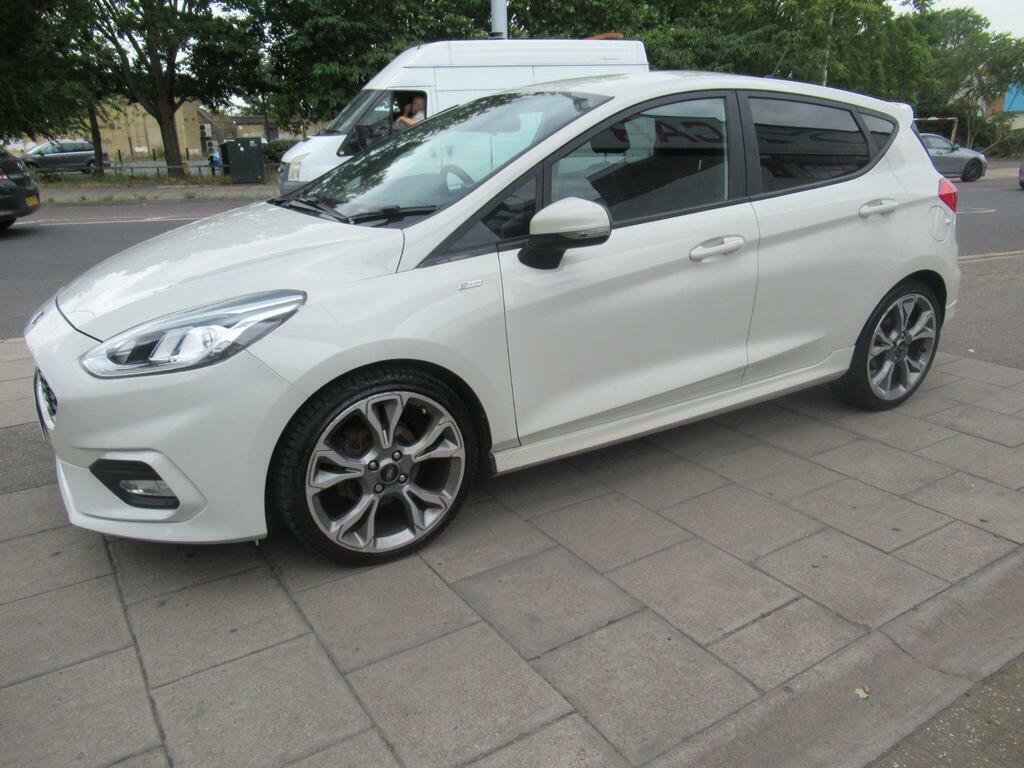Ford Fiesta 1.0T Ecoboost St-line Euro 6 S S White #2