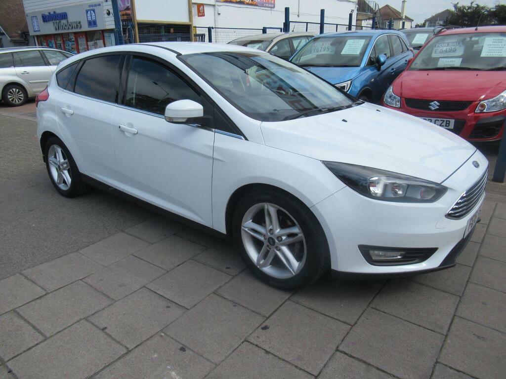 Ford Focus 1.0T Ecoboost Zetec Euro 6 S S White #3