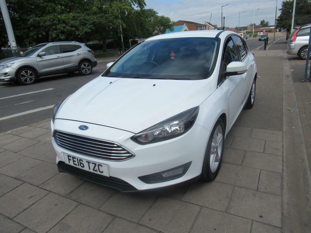 Ford Focus 1.0T Ecoboost Zetec Euro 6 S S White #6