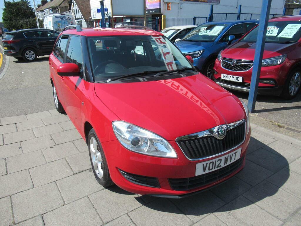 Skoda Fabia 1.6 Tdi Se Euro 5 Red #5