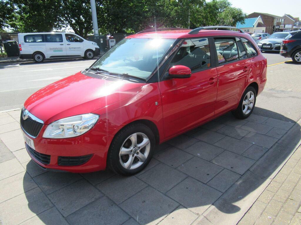 Skoda Fabia 1.6 Tdi Se Euro 5 Red #2