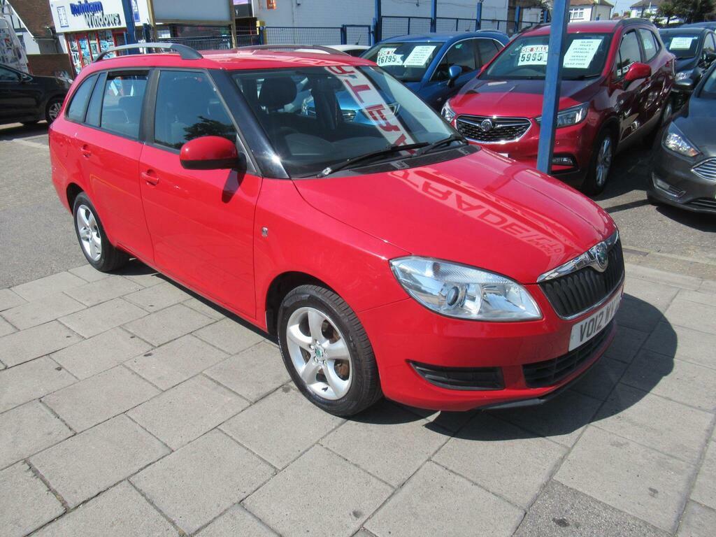 Skoda Fabia 1.6 Tdi Se Euro 5 Red #4