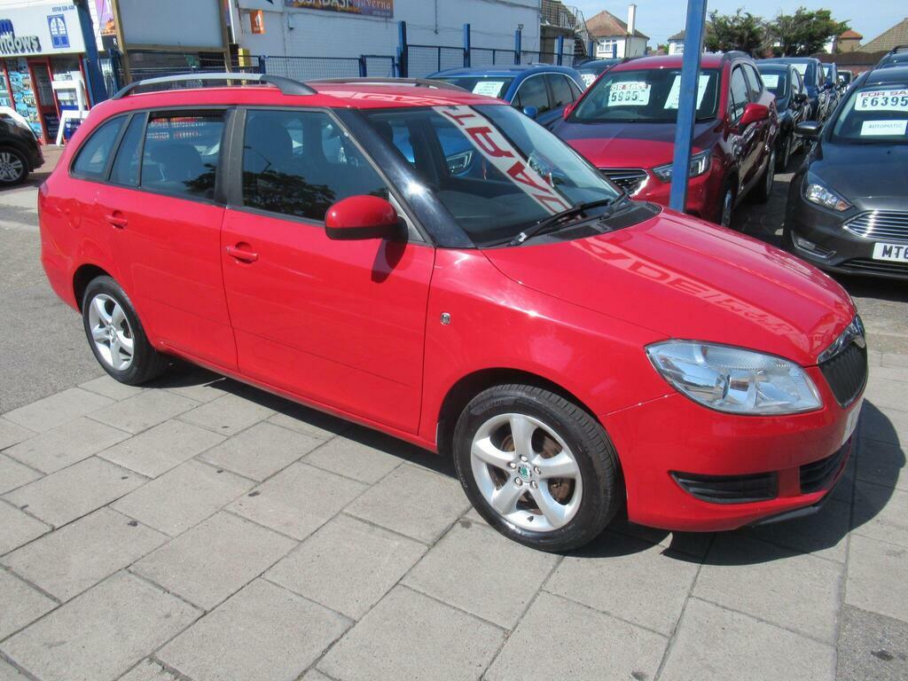 Skoda Fabia 1.6 Tdi Se Euro 5 Red #3