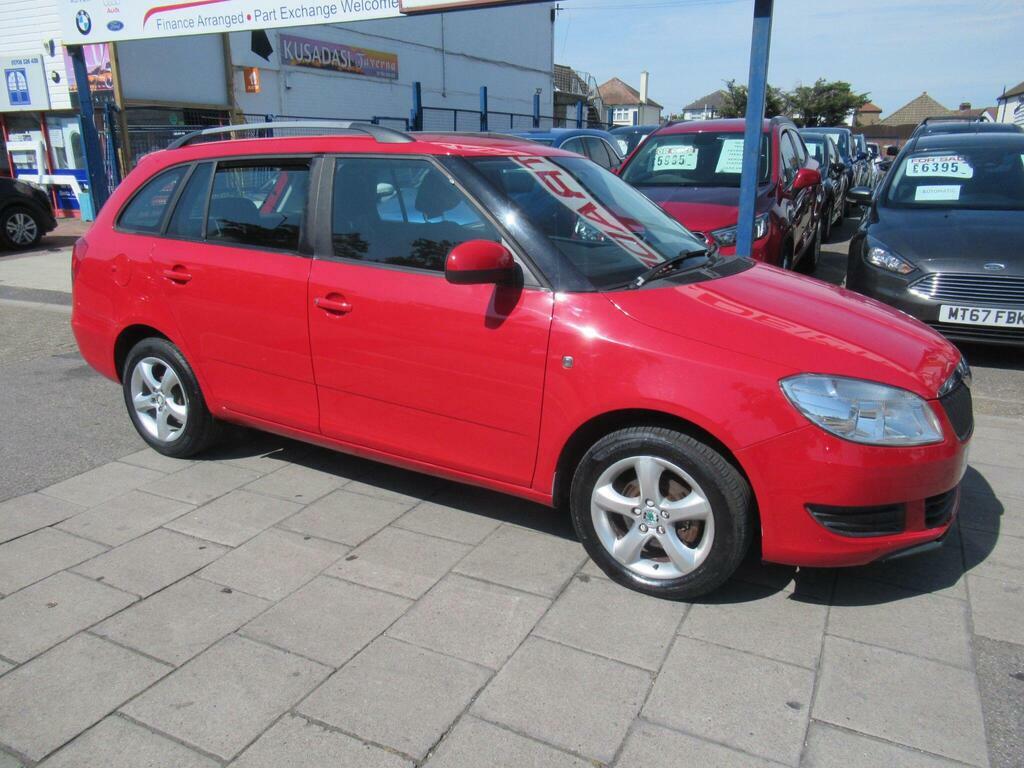 Skoda Fabia 1.6 Tdi Se Euro 5 Red