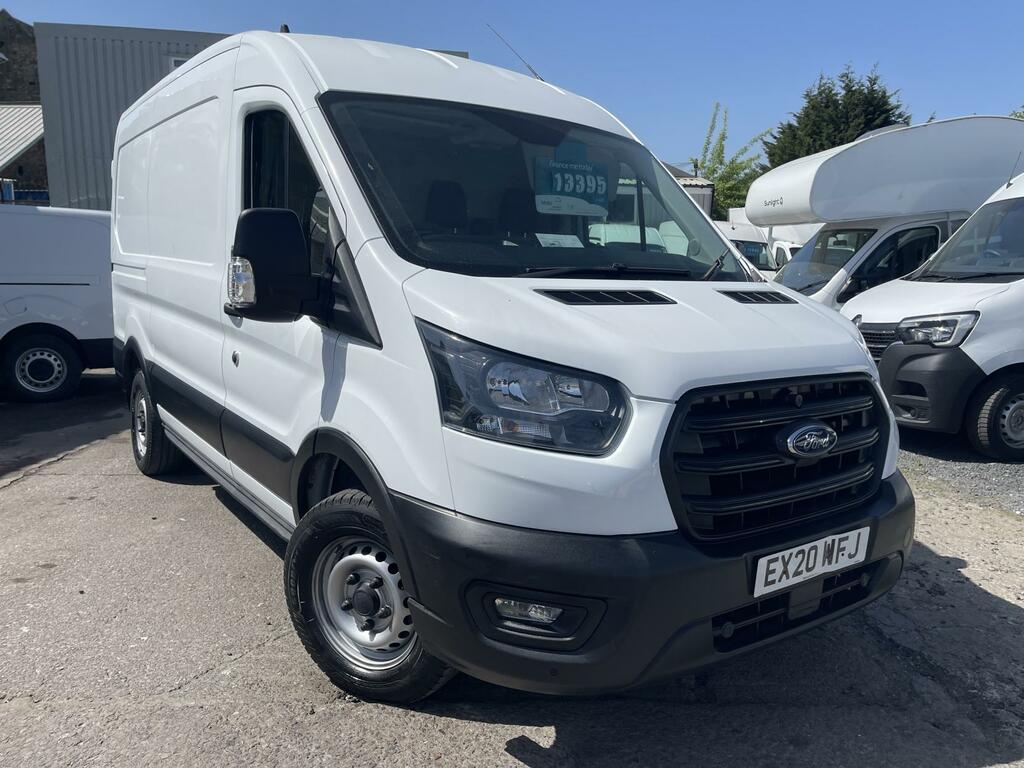 Ford Transit Custom 2.0 330 Ecoblue Leader Panel Van EX20WFJ White #2