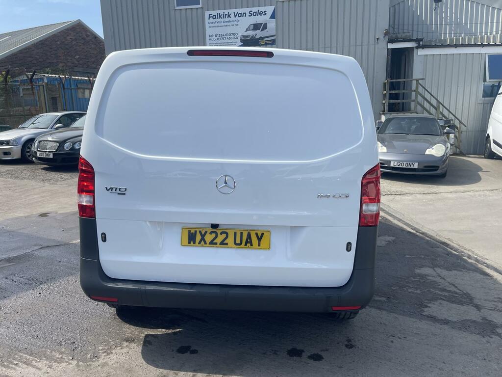 Mercedes-Benz Vito 2.1 114 Cdi Progressive Panel Van Manua WX22UAY White #4