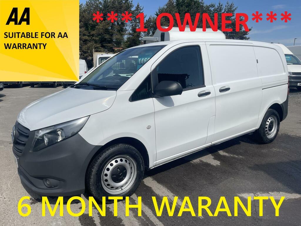 Mercedes-Benz Vito 2.1 114 Cdi Progressive Panel Van Manua White