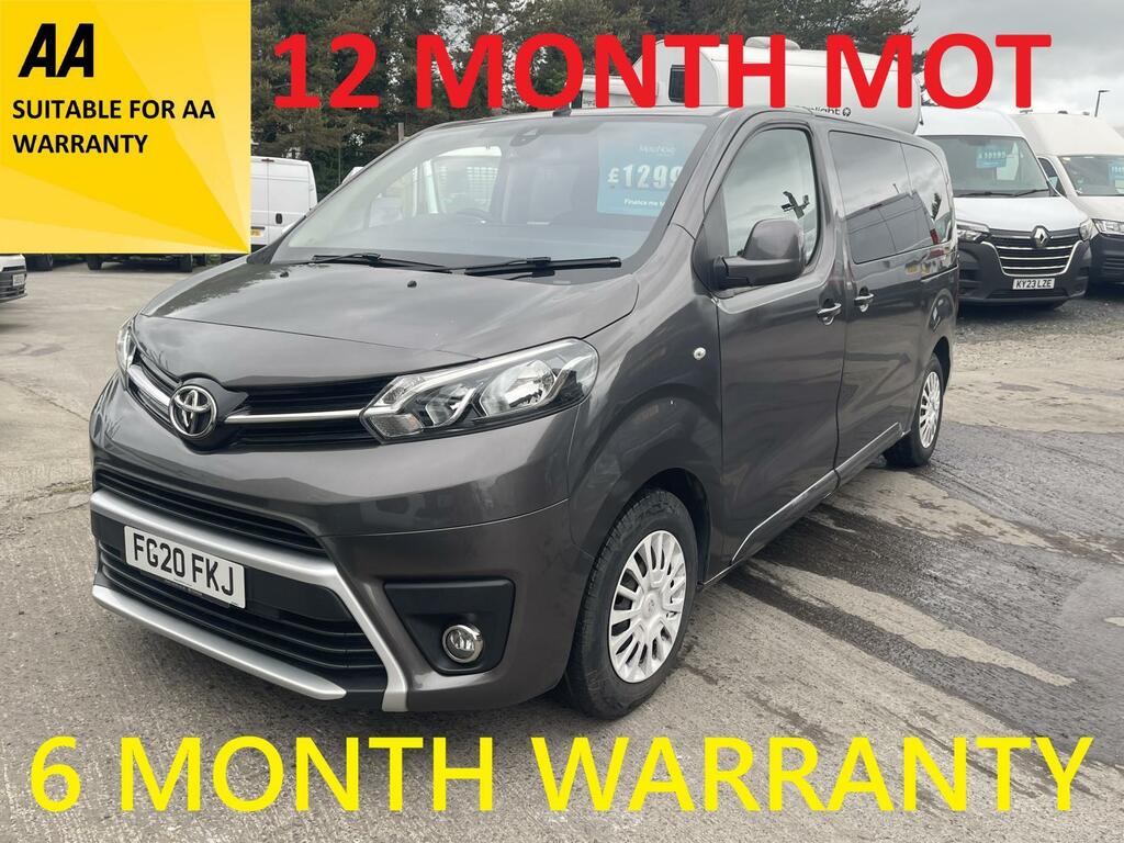 Toyota Proace Verso 1.5D Shuttle Medium Mpv Mwb Euro Grey