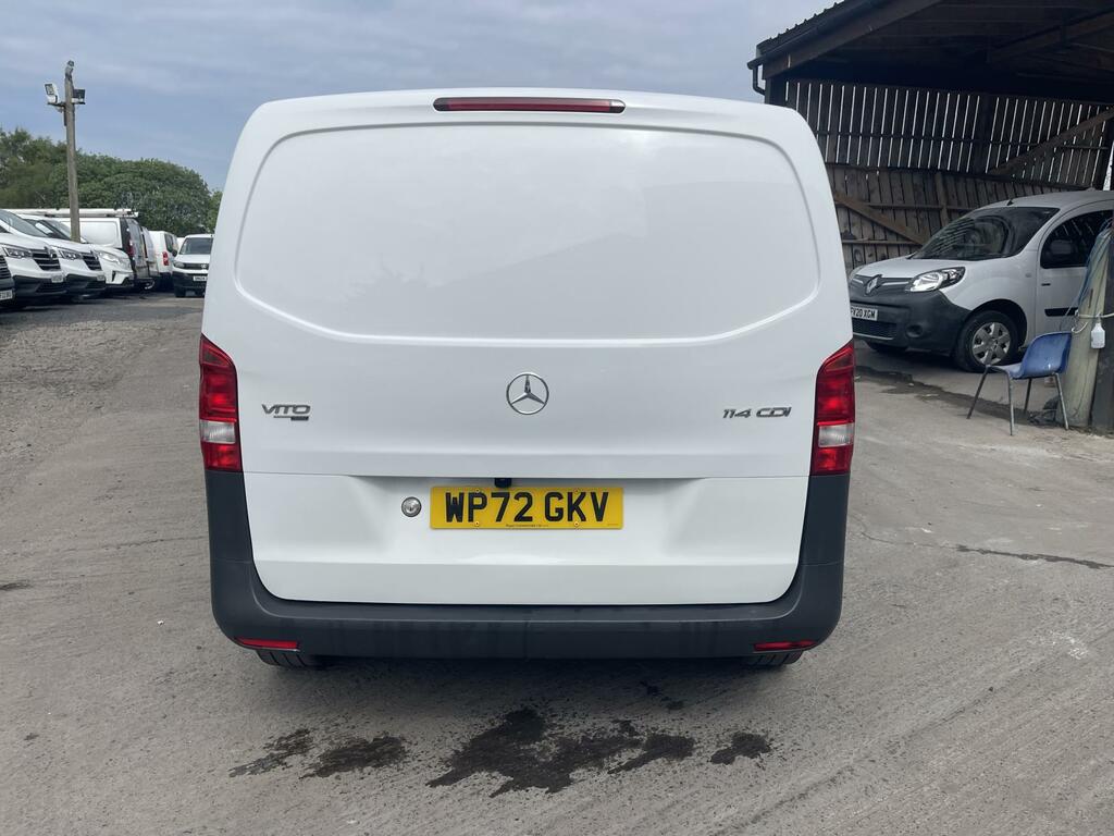 Mercedes-Benz Vito 2.1 114 Cdi Progressive Panel Van Manua White #6