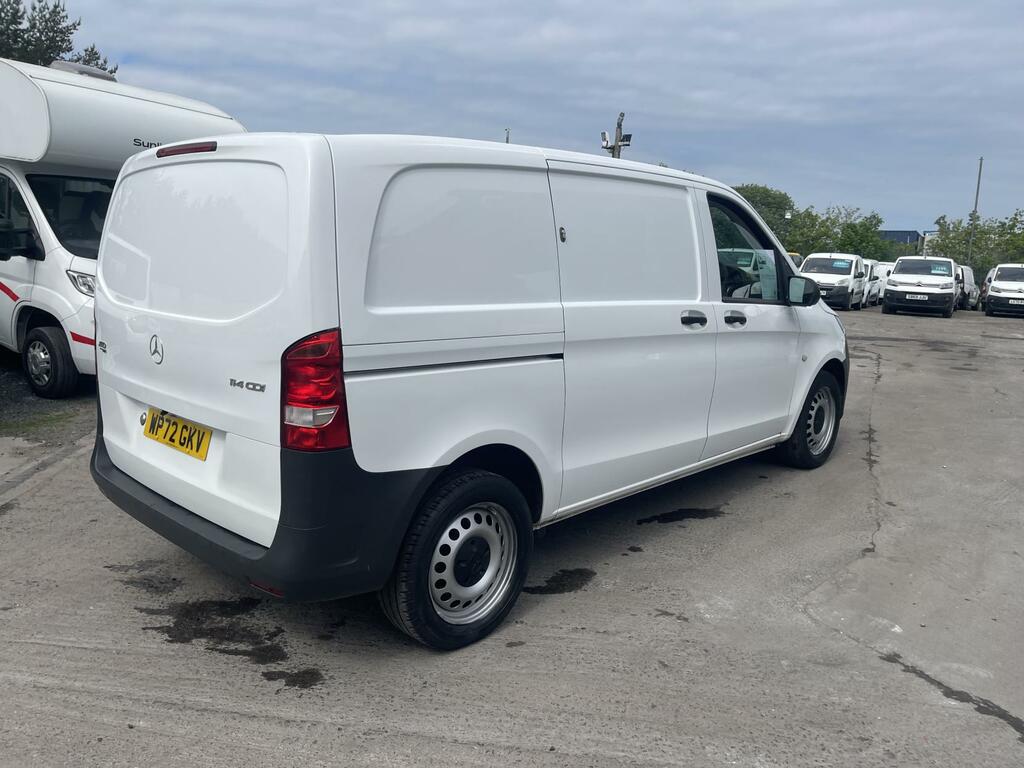 Mercedes-Benz Vito 2.1 114 Cdi Progressive Panel Van Manua White #5