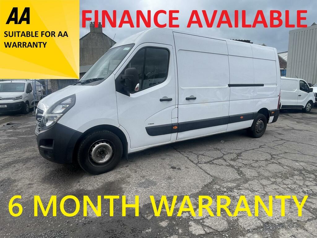 Vauxhall Movano 2.3 Cdti 3500 Biturbo Edition Panel Van White