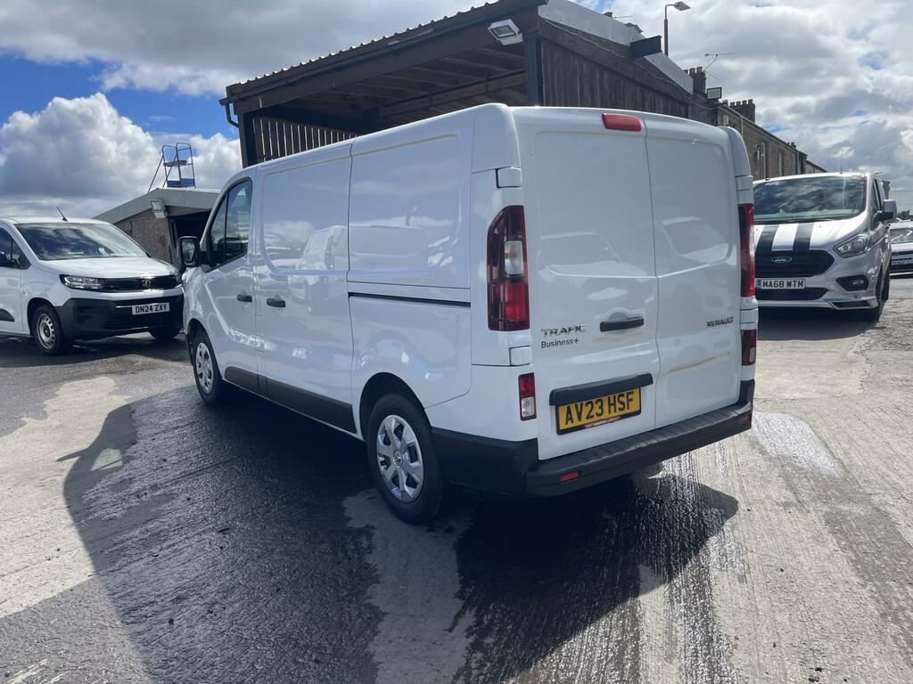Renault Trafic 2.0 Dci Blue Sl30 Business Panel Van M AV23HSF White #6
