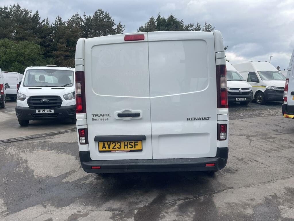 Renault Trafic 2.0 Dci Blue Sl30 Business Panel Van M AV23HSF White #5