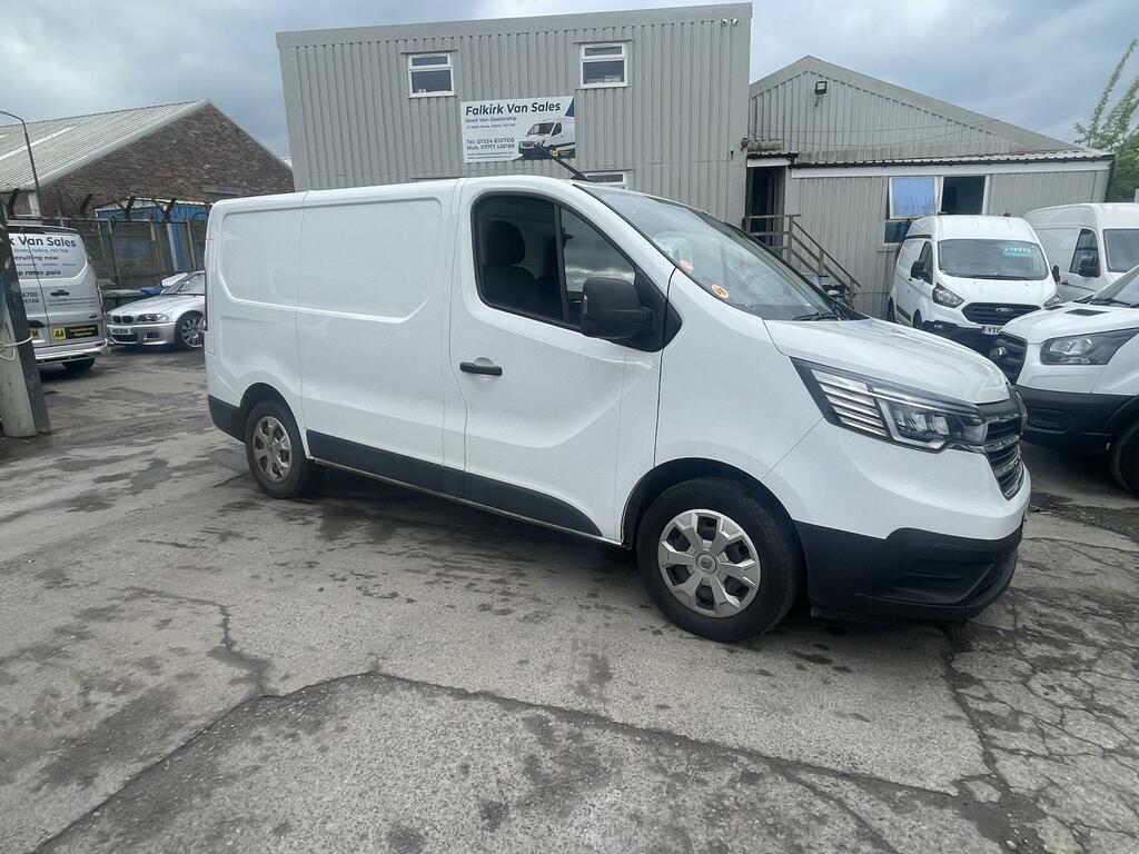 Renault Trafic 2.0 Dci Blue Sl30 Business Panel Van M AV23HSF White #3