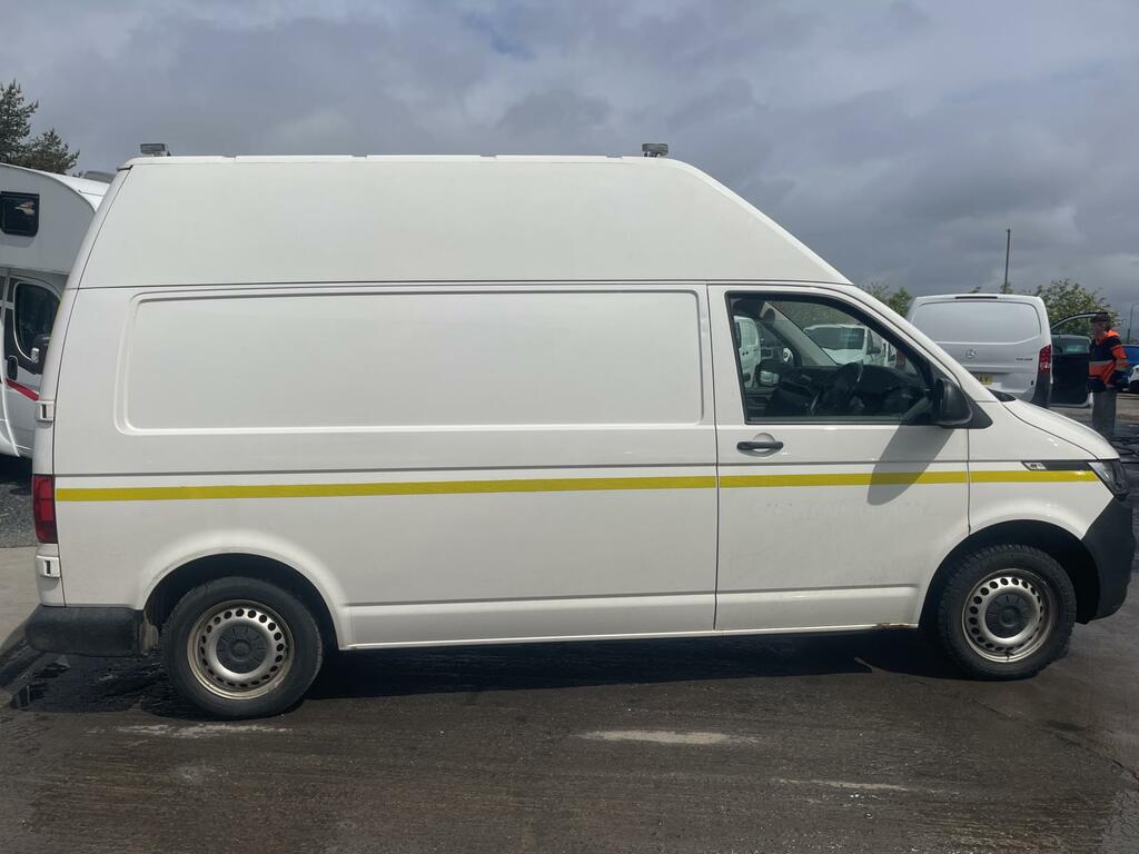 Volkswagen Transporter 2.0 Tdi T32 Startline Panel Van BF22BKU White #5