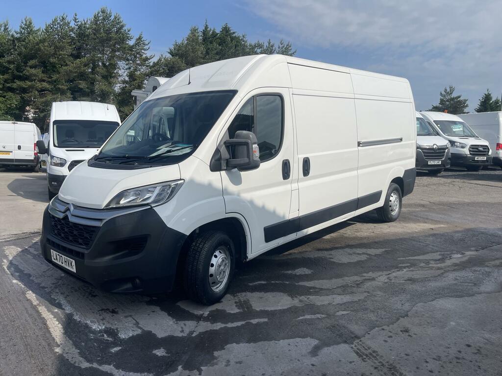 Citroen Relay 2.2 Bluehdi 35 Enterprise Panel Van Man White #2