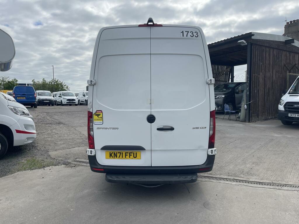 Mercedes-Benz Sprinter 2.0 315 Cdi Progressive Panel Van Manua KN71FFU White #4
