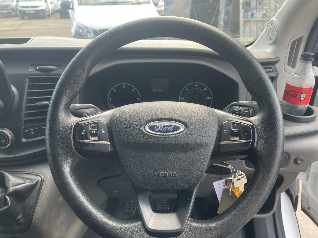 Ford Transit Custom 2.0 350 Ecoblue Leader Panel Van WR71UVX White #5