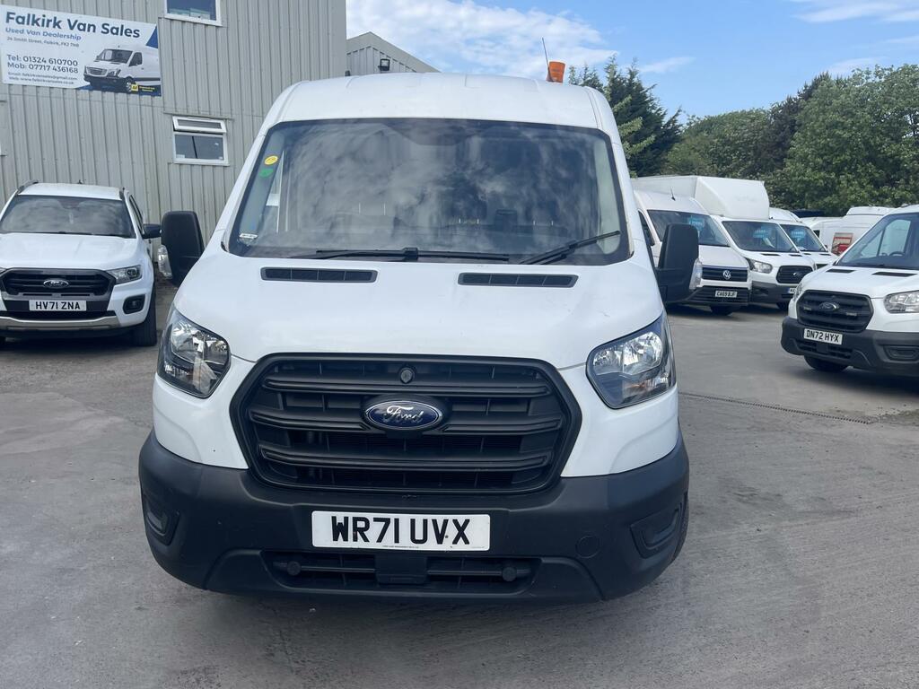Ford Transit Custom 2.0 350 Ecoblue Leader Panel Van White