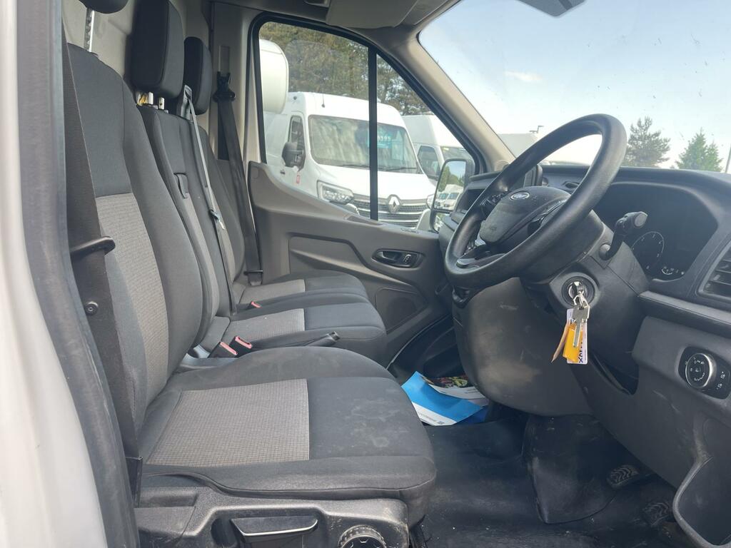 Ford Transit Custom 2.0 350 Ecoblue Leader Panel Van WR71UVX White #4