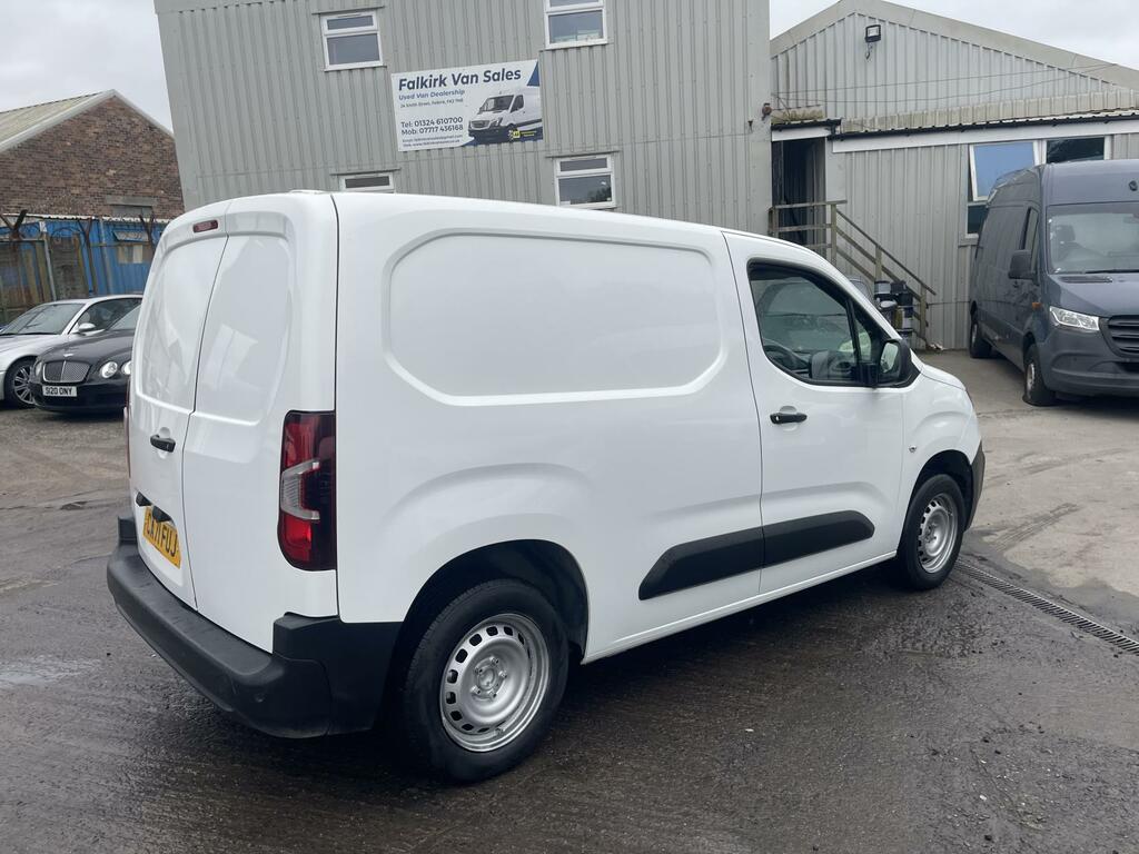 Citroen Berlingo 1.5 Bluehdi 650 Enterprise M Pro Panel Van Die CA71FUJ White #6