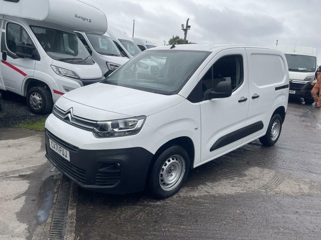 Citroen Berlingo 1.5 Bluehdi 650 Enterprise M Pro Panel Van Die CA71FUJ White #2