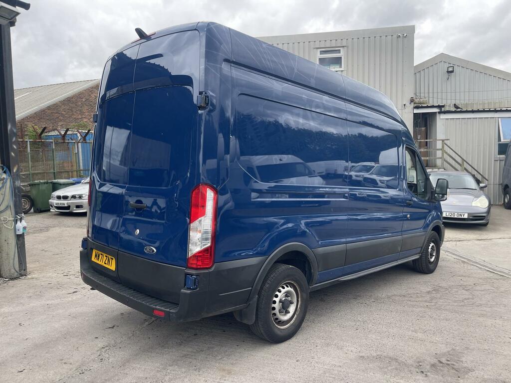 Ford Transit Custom 2.0 350 Ecoblue Leader Panel Van MW71ZNT Blue #6