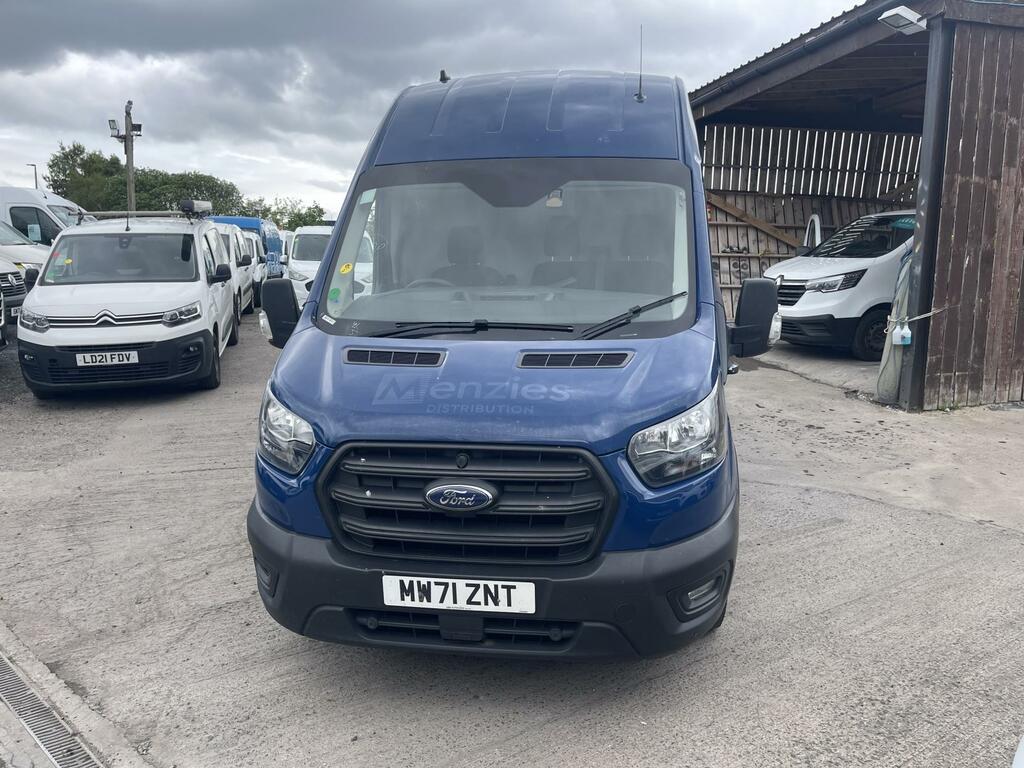 Ford Transit Custom 2.0 350 Ecoblue Leader Panel Van MW71ZNT Blue #2
