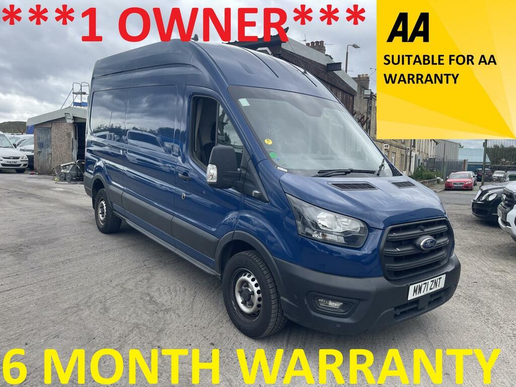 Ford Transit Custom 2.0 350 Ecoblue Leader Panel Van MW71ZNT Blue