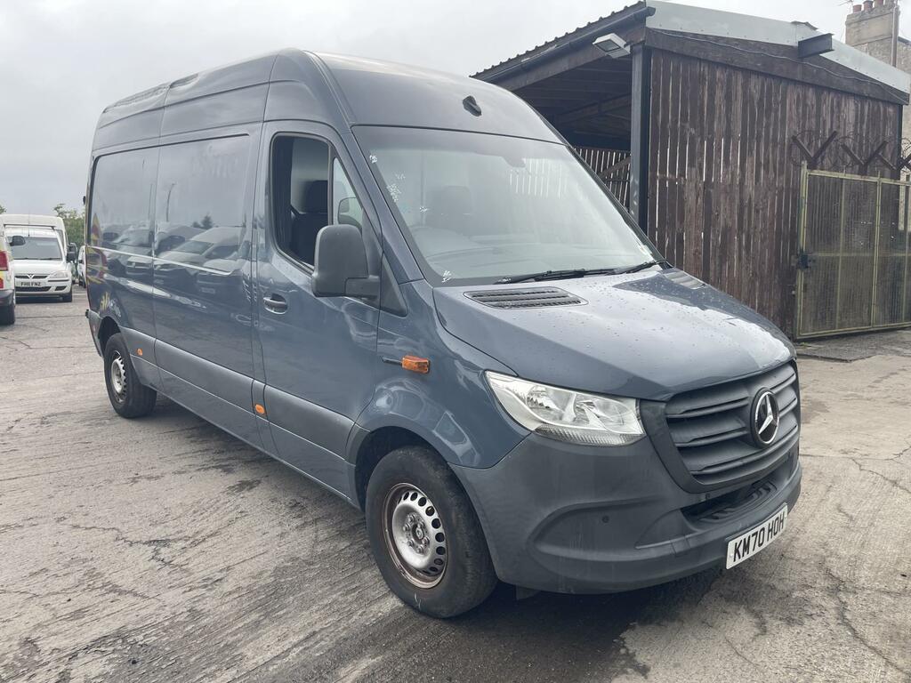 Mercedes-Benz eSprinter 55Kwh Progressive Panel Van L2 H White #2