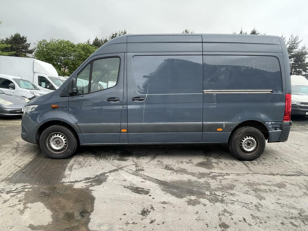 Mercedes-Benz eSprinter 55Kwh Progressive Panel Van L2 H White #6