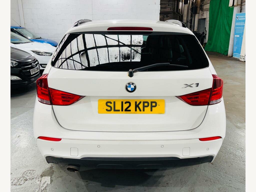 BMW X1 2.0 20D M Sport Steptronic Xdrive Euro 5 SL12KPP White #5