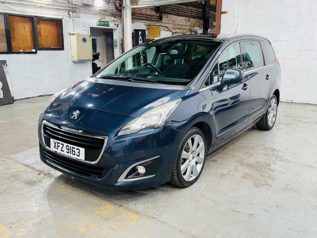 Peugeot 5008 1.6 Bluehdi Allure Etg Euro 6 S S XFZ9163 Blue #3