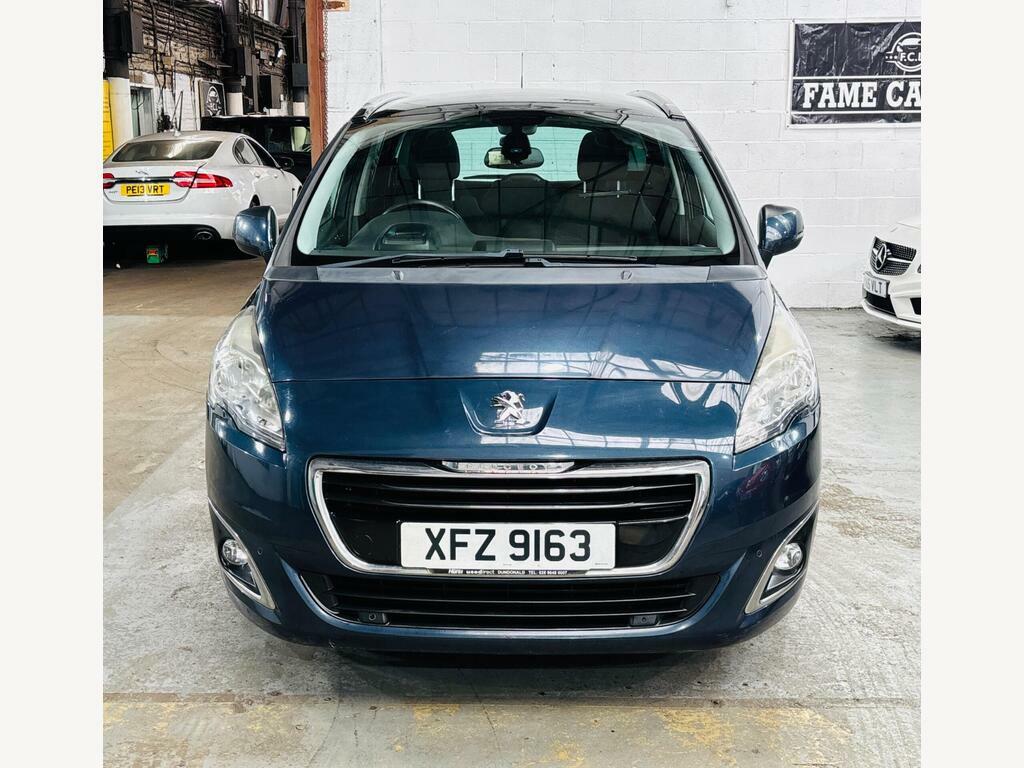 Peugeot 5008 1.6 Bluehdi Allure Etg Euro 6 S S XFZ9163 Blue #2