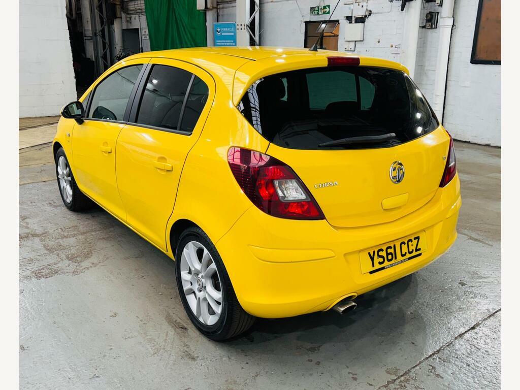 Vauxhall Corsa 1.4 16V Sxi Euro 5 YS61CCZ Yellow #6