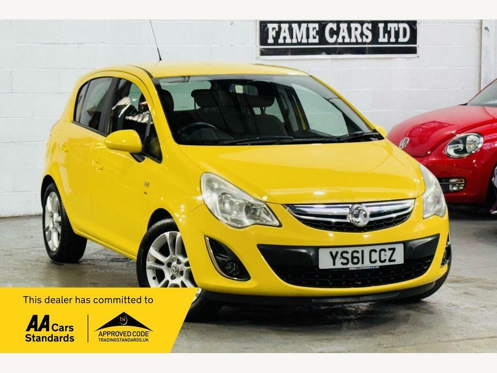 Vauxhall Corsa 1.4 16V Sxi Euro 5 Yellow