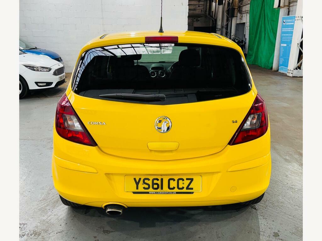 Vauxhall Corsa 1.4 16V Sxi Euro 5 YS61CCZ Yellow #5