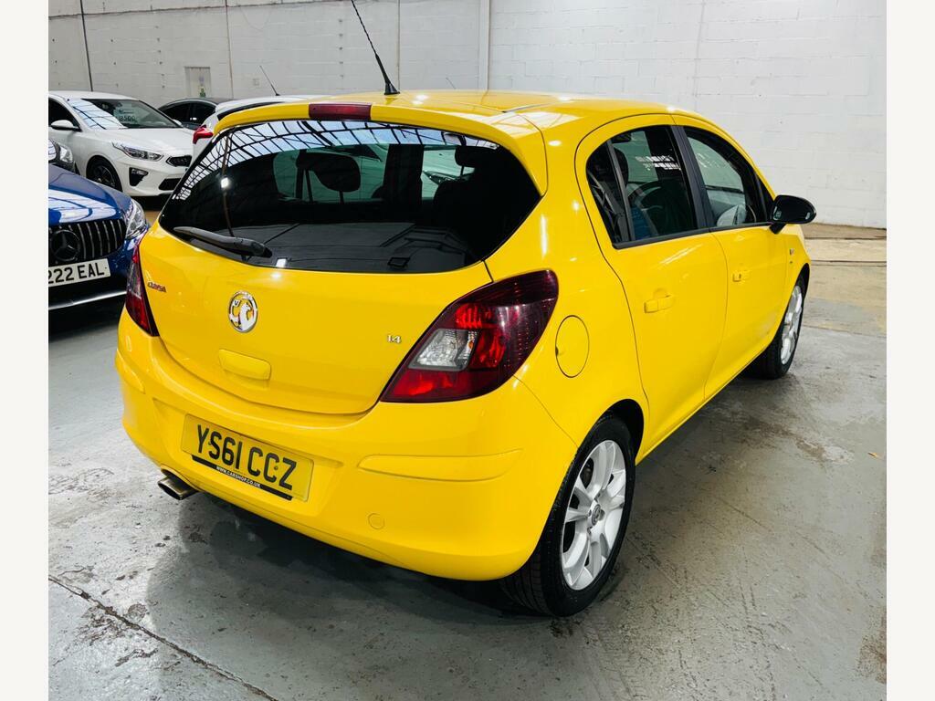 Vauxhall Corsa 1.4 16V Sxi Euro 5 YS61CCZ Yellow #4