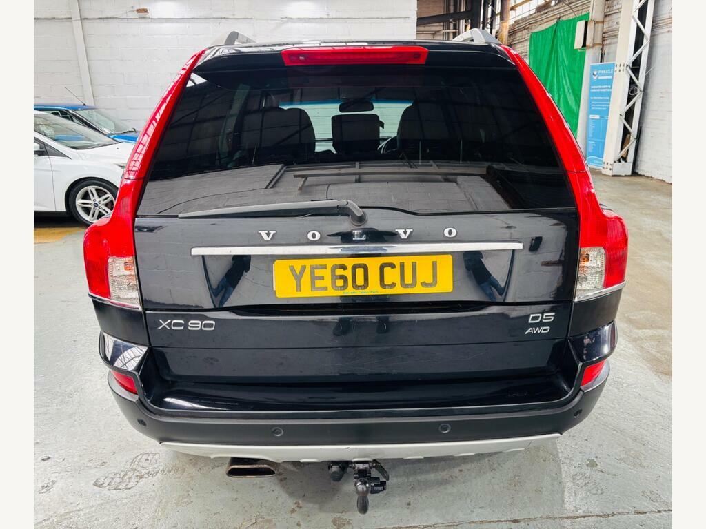 Volvo XC90 2.4 D5 Executive Geartronic Awd YE60CUJ Black #5