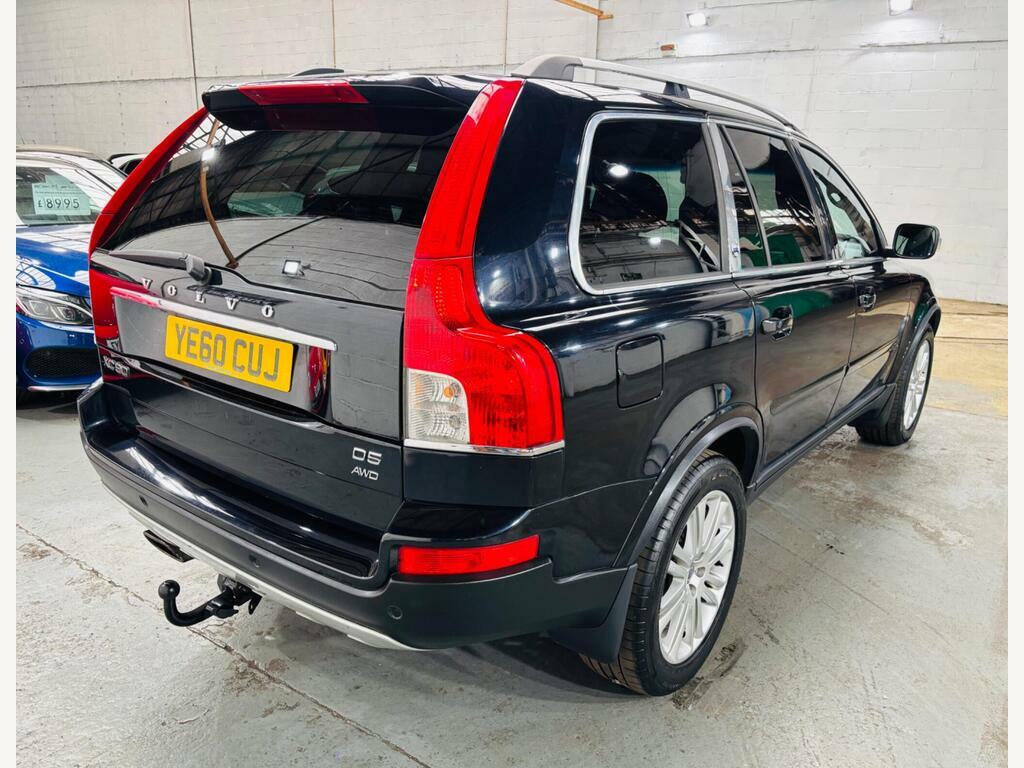 Volvo XC90 2.4 D5 Executive Geartronic Awd YE60CUJ Black #4