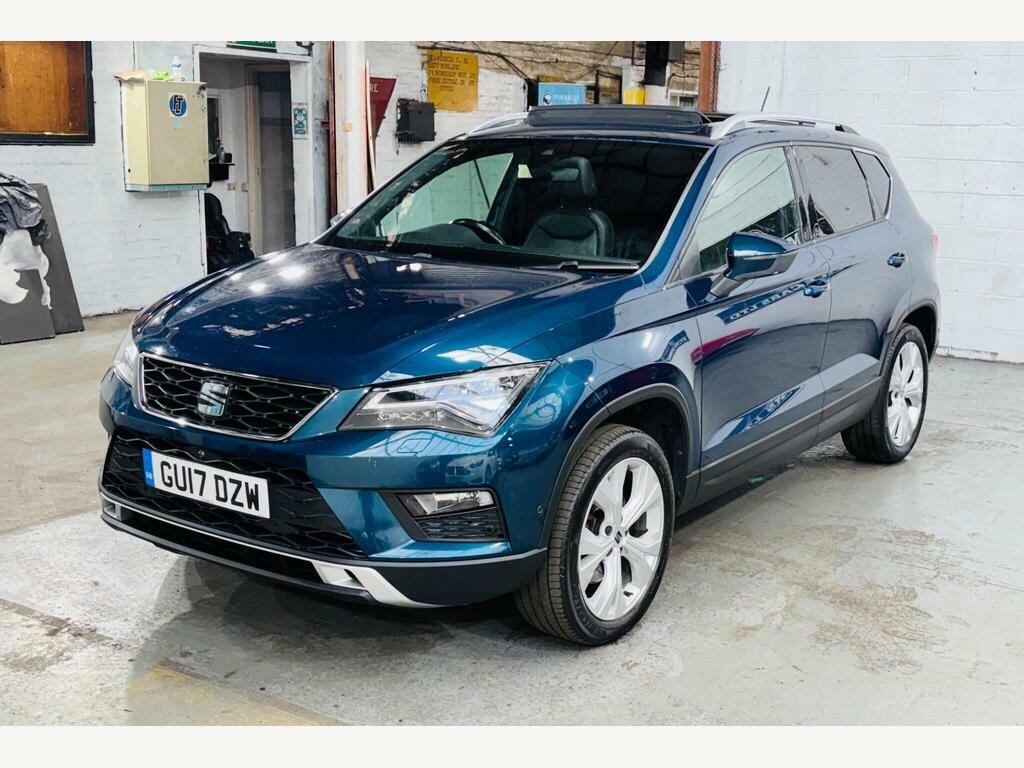 Seat Ateca 2.0 Tdi Xcellence Dsg 4Drive Euro 6 S S GU17DZW Blue #3
