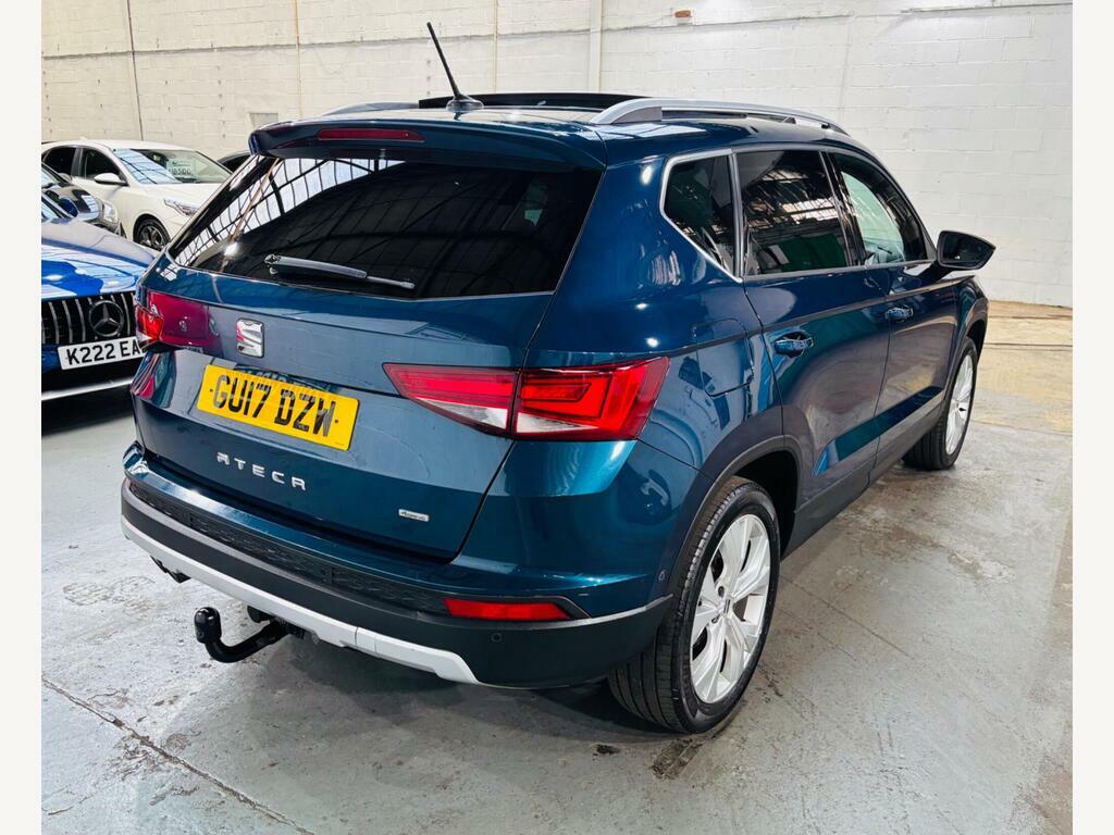 Seat Ateca 2.0 Tdi Xcellence Dsg 4Drive Euro 6 S S GU17DZW Blue #4