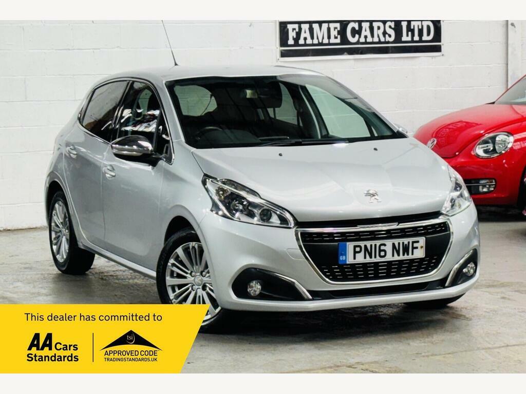 Peugeot 208 1.2 Puretech Allure Eat Euro 6 S S Silver