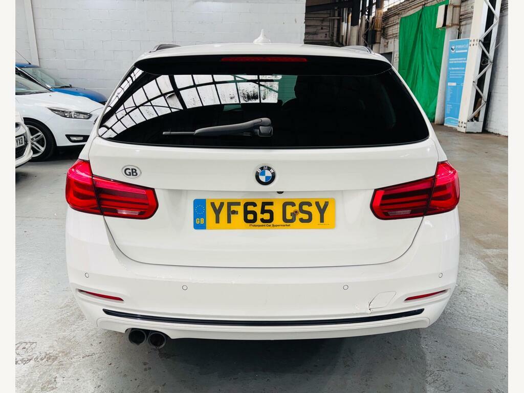 BMW 3 Series 2.0 320D M Sport 188 Bhp White #5