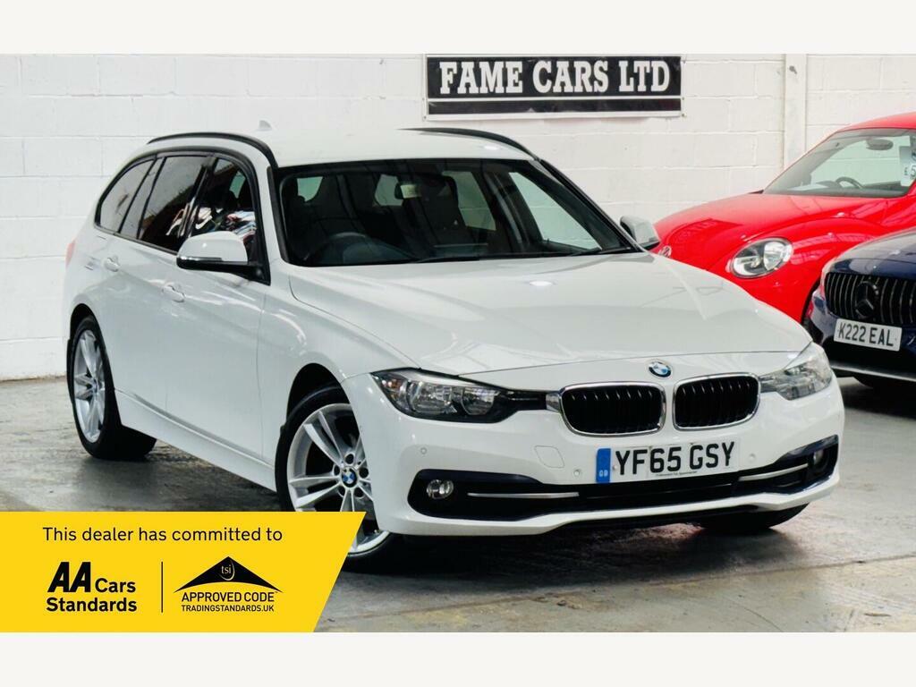 BMW 3 Series 2.0 320D M Sport 188 Bhp White #1