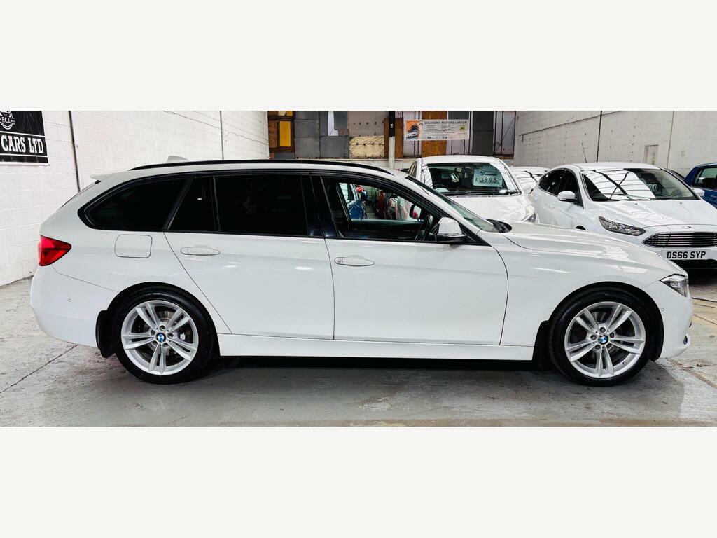 BMW 3 Series 2.0 320D M Sport 188 Bhp White #7