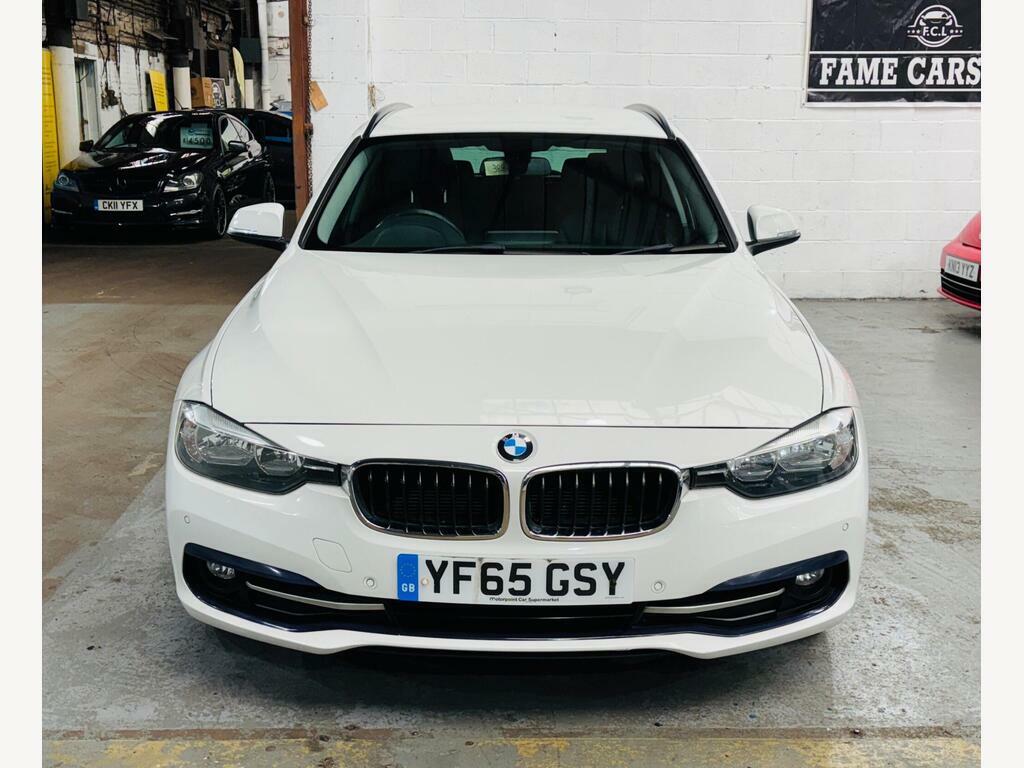 BMW 3 Series 2.0 320D M Sport 188 Bhp White #2