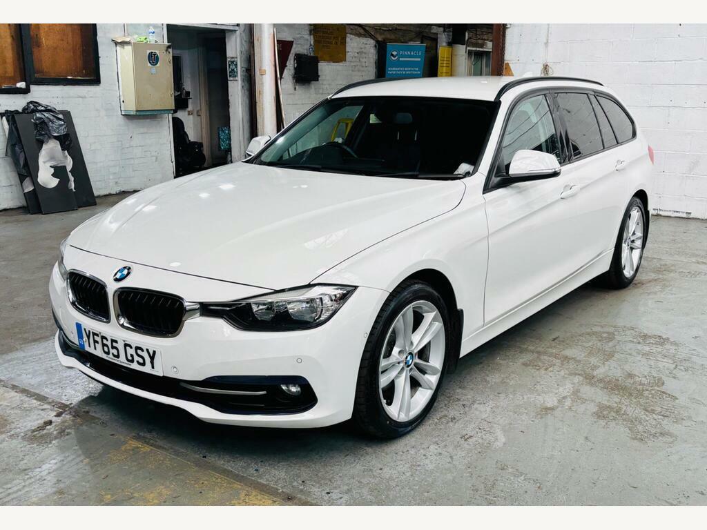 BMW 3 Series 2.0 320D M Sport 188 Bhp White #3