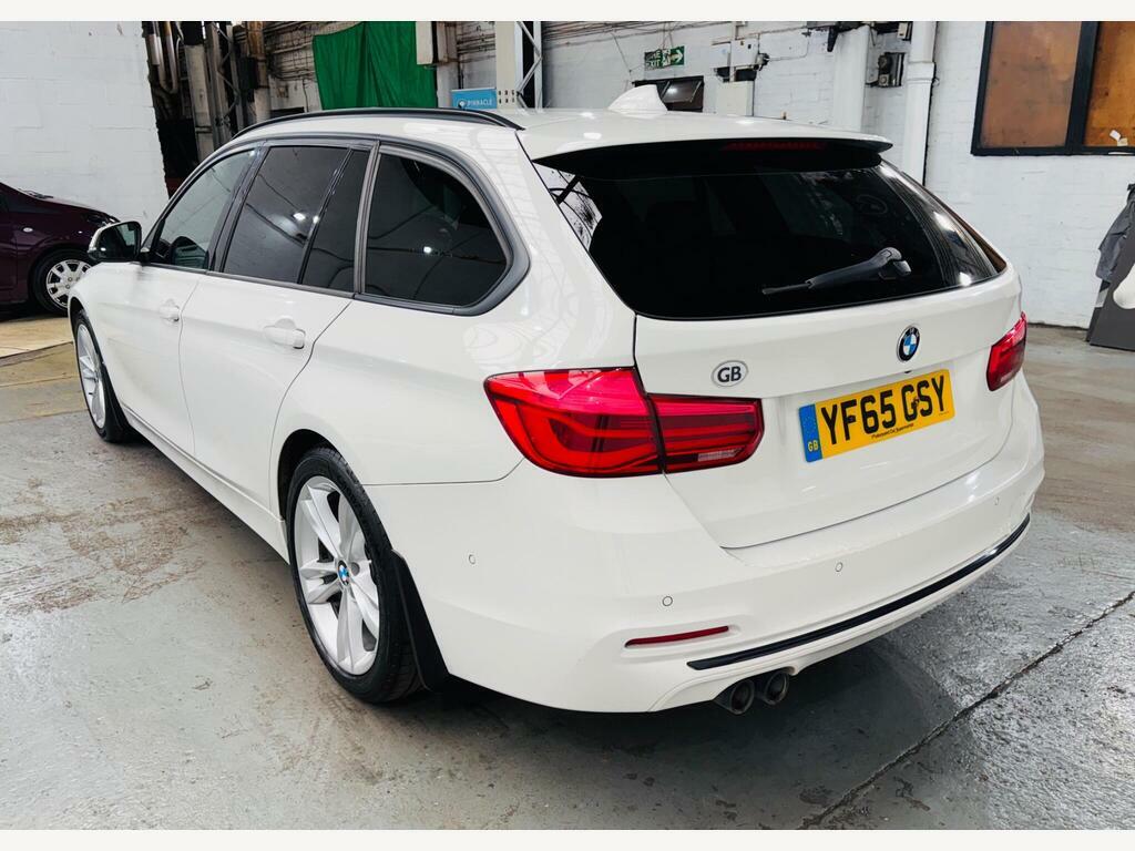 BMW 3 Series 2.0 320D M Sport 188 Bhp White #6